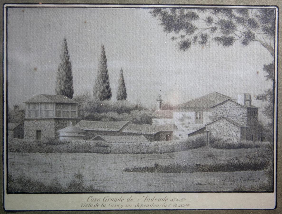 Maison d'hôtes Pazo De Andeade Extérieur photo